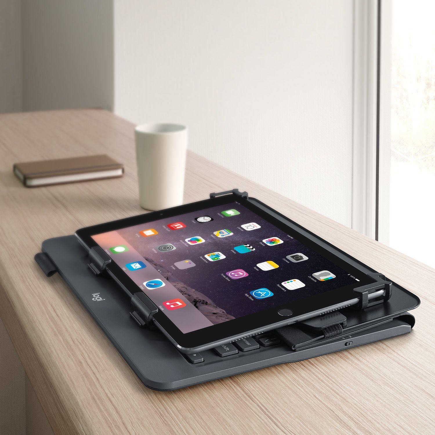 Capa com Teclado LOGITECH Universal Folio (Sem fios - Qualquer marca - Bluetooth - Preto) — miniatura 13