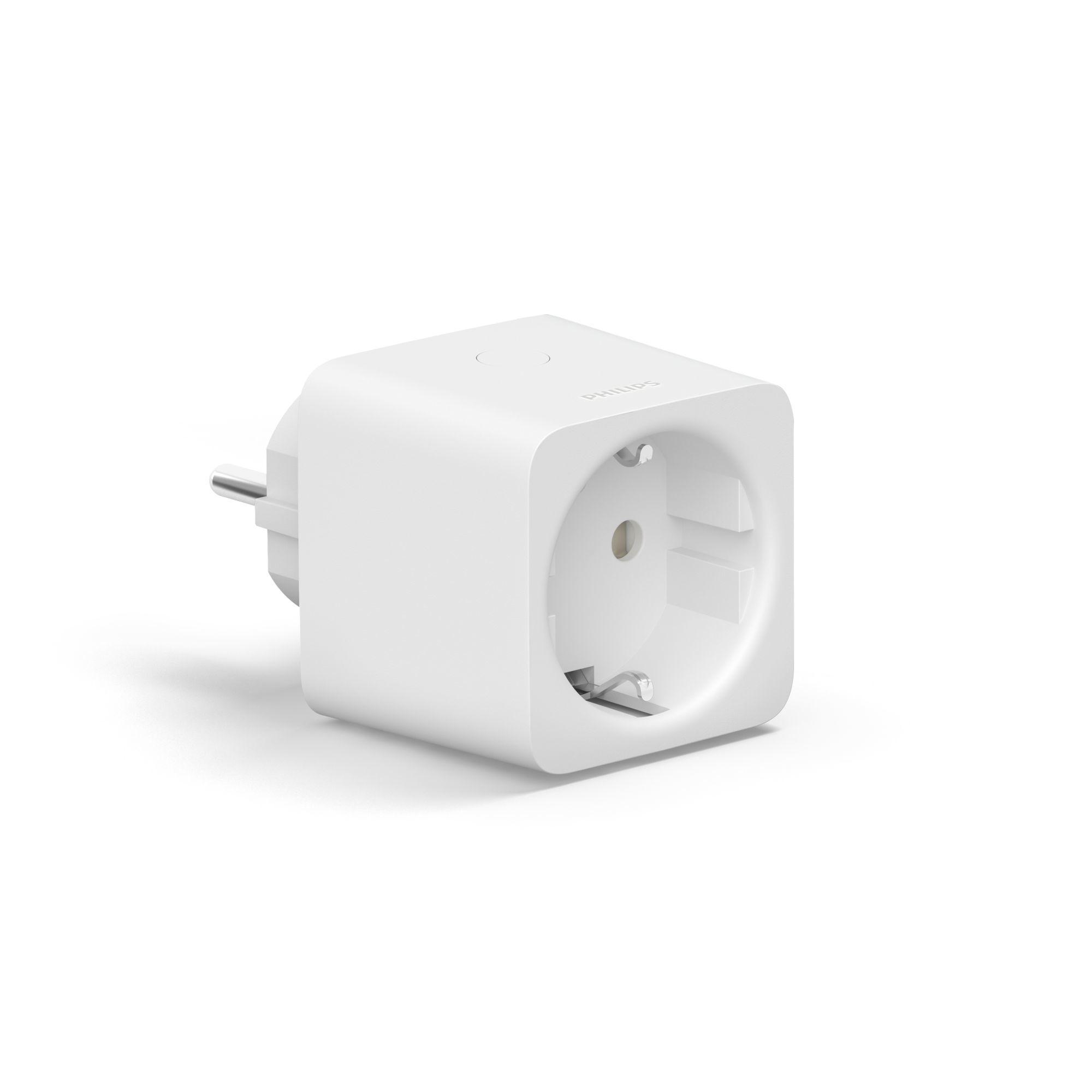 Tomada Inteligente PHILIPS Hue 929003050601 (sintético - Branco)