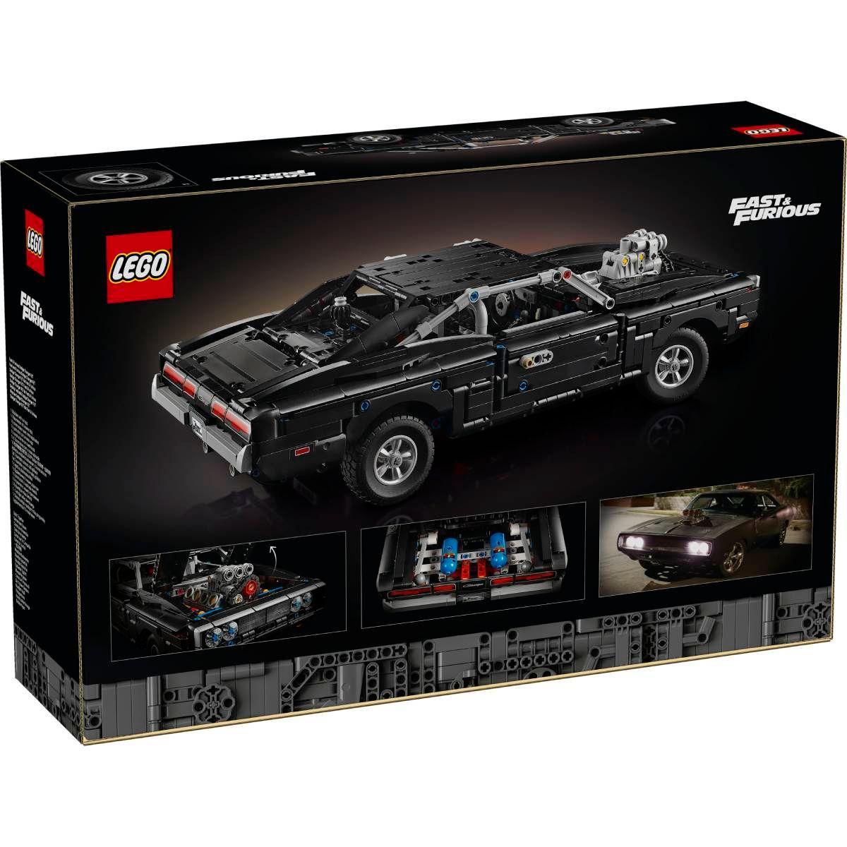 LEGO 42231 Technic Fast and Furious Carro Dodge Charger R/T (18+ anos - 1516 peças) — miniatura 4