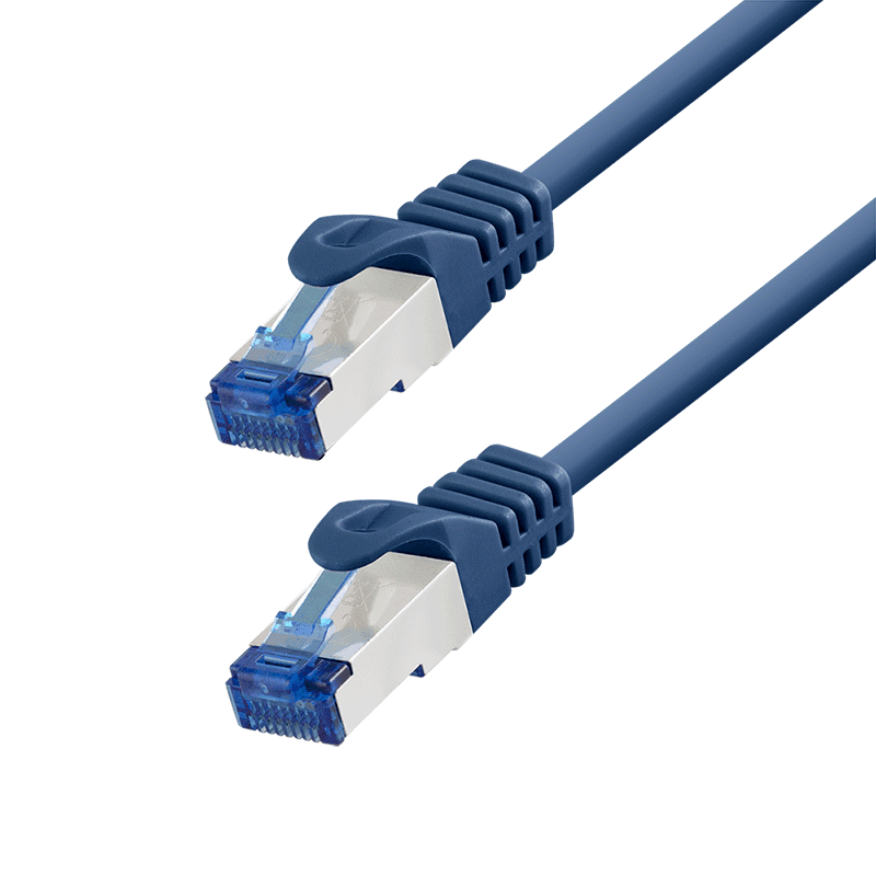 Cabo de Rede RJ45 LOGILINK CP4106S (15 m - Cat.6A - RJ45 blindados - Azul)
