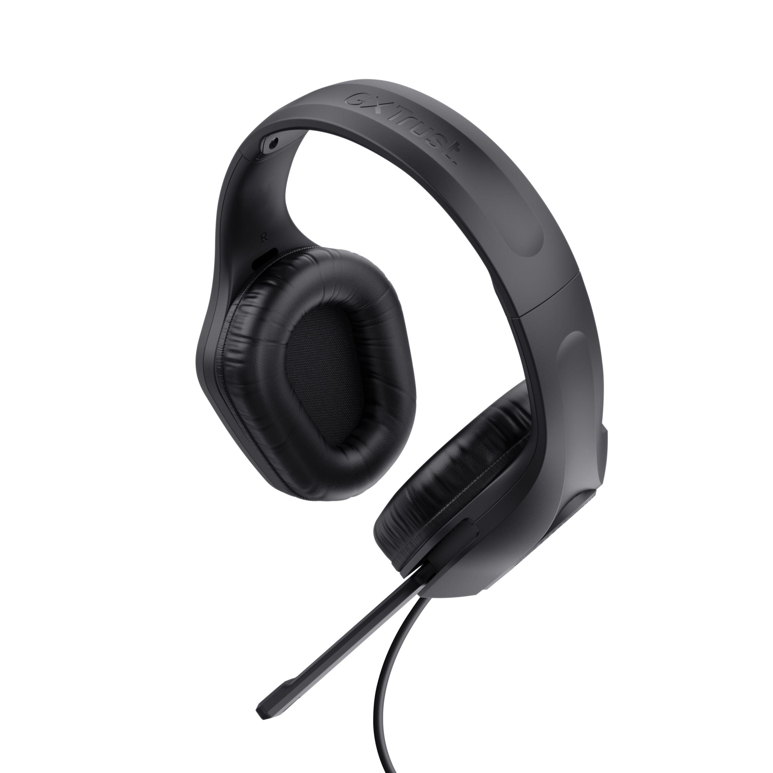 Headset Gaming TRUST GXT 415 Zirox (Binaural - Com fios - Circum-aural - Preto), miniatura 4