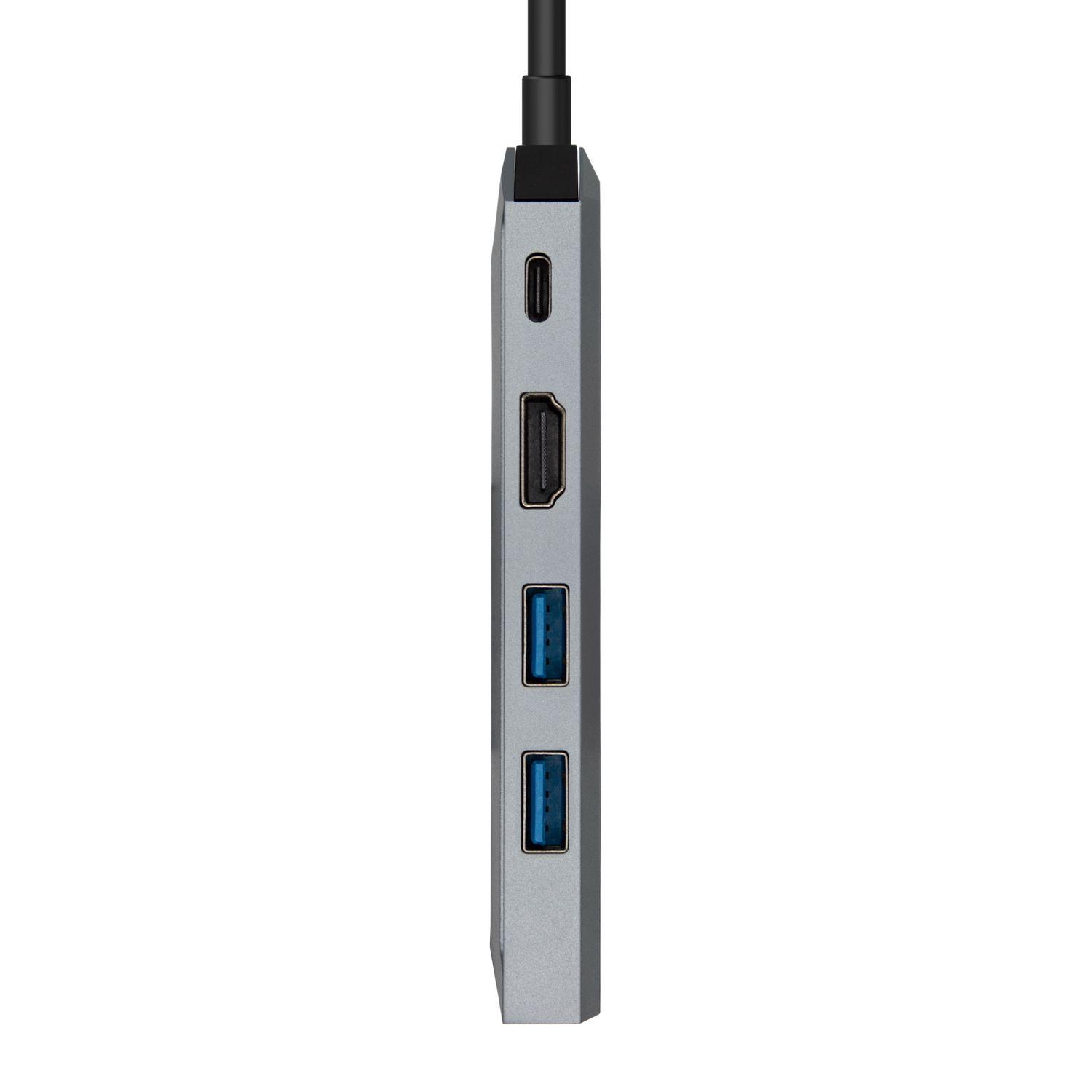 Dock USB-C AISENS ASUC-5P003-GR (0,15 m - Windows 10, Windows 11 - Cinzento), miniatura 3