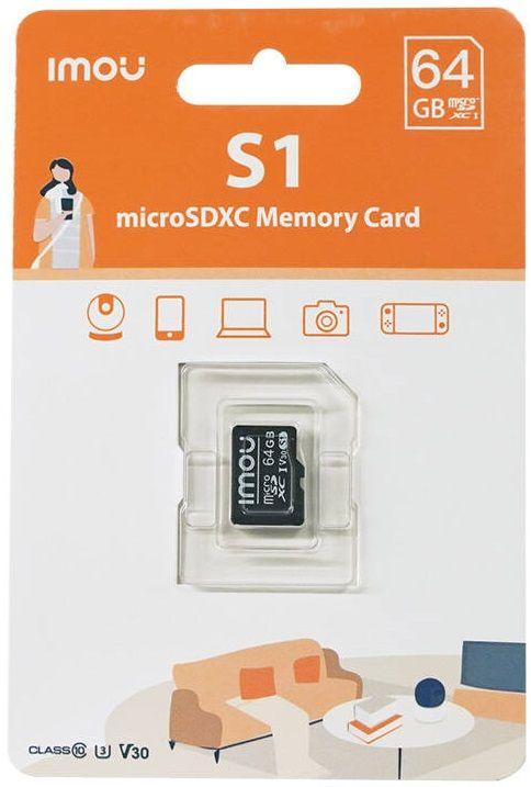 Cartão de Memória IMOU ST2-64-S1 (64GB - Classe 10 - 95 MB/s - Preto), miniatura 2