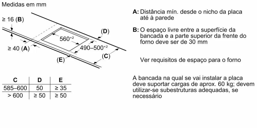 Placa de Indução Encastre SIEMENS EH631HEB1E (4 zonas - 7400 W - Cerâmica - Preto) — miniatura 2