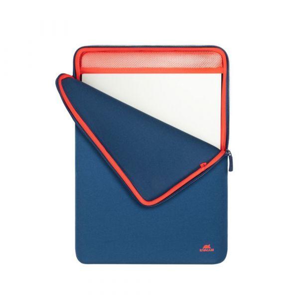 Capa para Portátil RIVACASE 5224 (MacBook Air 15 - Neopreno, poliéster - 39,6 cm - Azul-escuro), miniatura 3