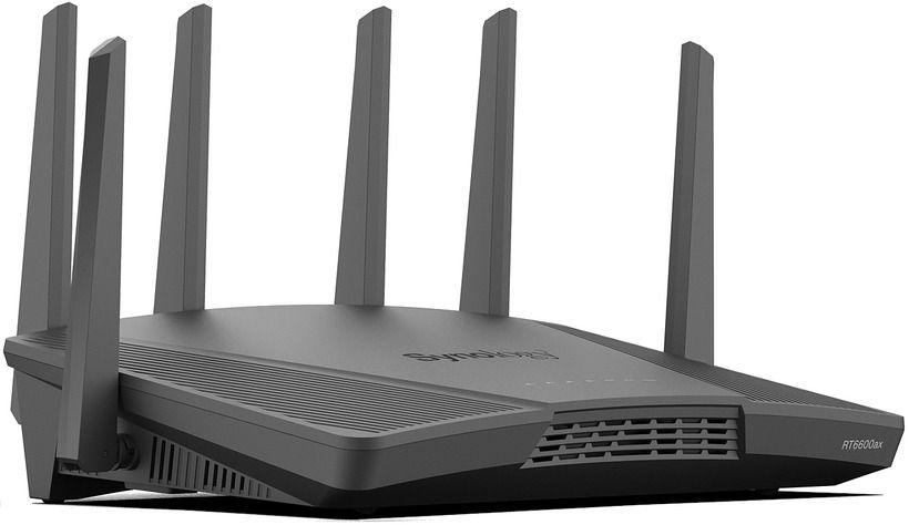 Router SYNOLOGY RT6600ax (Wi-Fi 6E - 4800 Mbit/s - RJ-45 - Preto) — miniatura 4