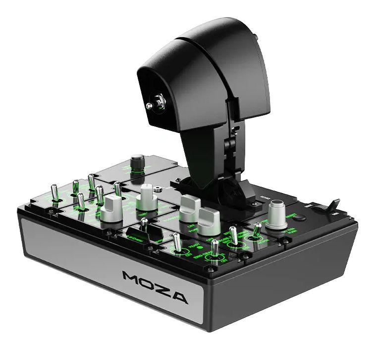Painel de Acelerador de Voo MOZA RACING MTP Throttle AS008 (MOZA Cockpit - Preto), miniatura 2
