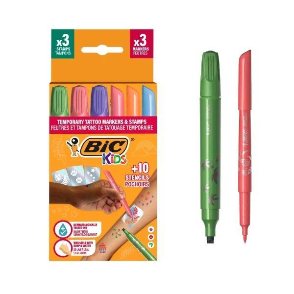 Kit de Tatuagens Temporárias BIC Kids (Cores Sortidas)