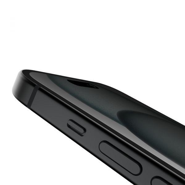 Película de Proteção de Ecrã BELKIN OVA147ZZ (Smartphone - 6,1" - Vidro temperado - Preto) — miniatura 3
