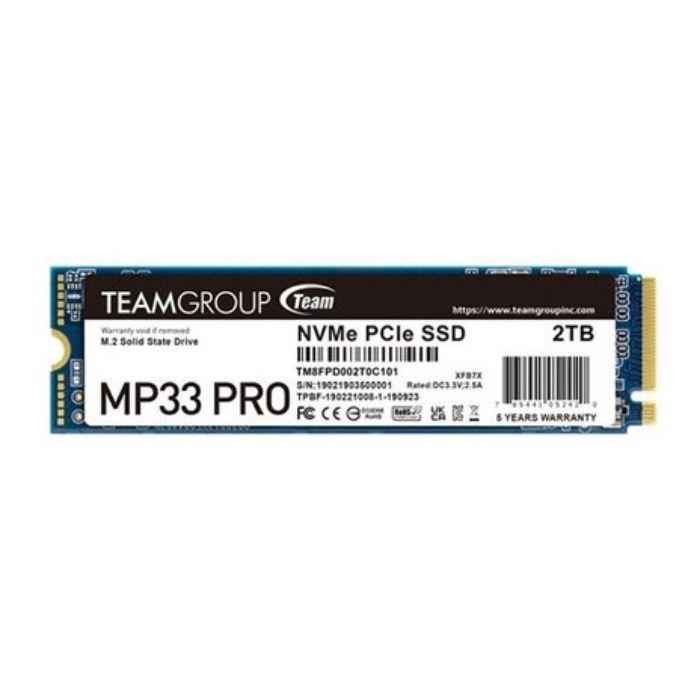 Disco SSD TEAMGROUP MP33 PRO (2 TB - M.2 2280 - PCIe 3.0 NVMe)
