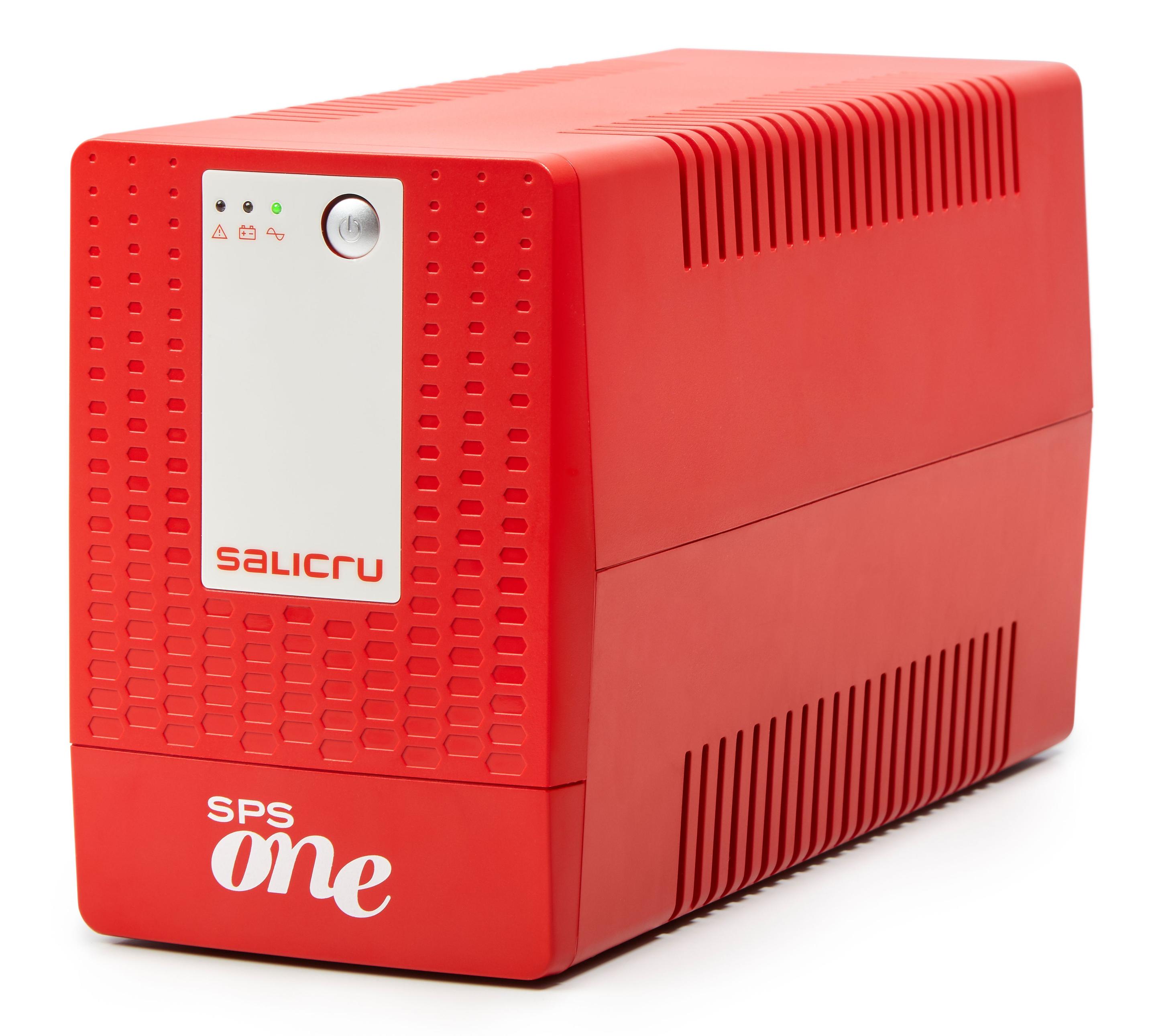 UPS SALICRU SPS 2000 ONE (Telefone - Windows, Linux, Unix, Mac - Vermelho)