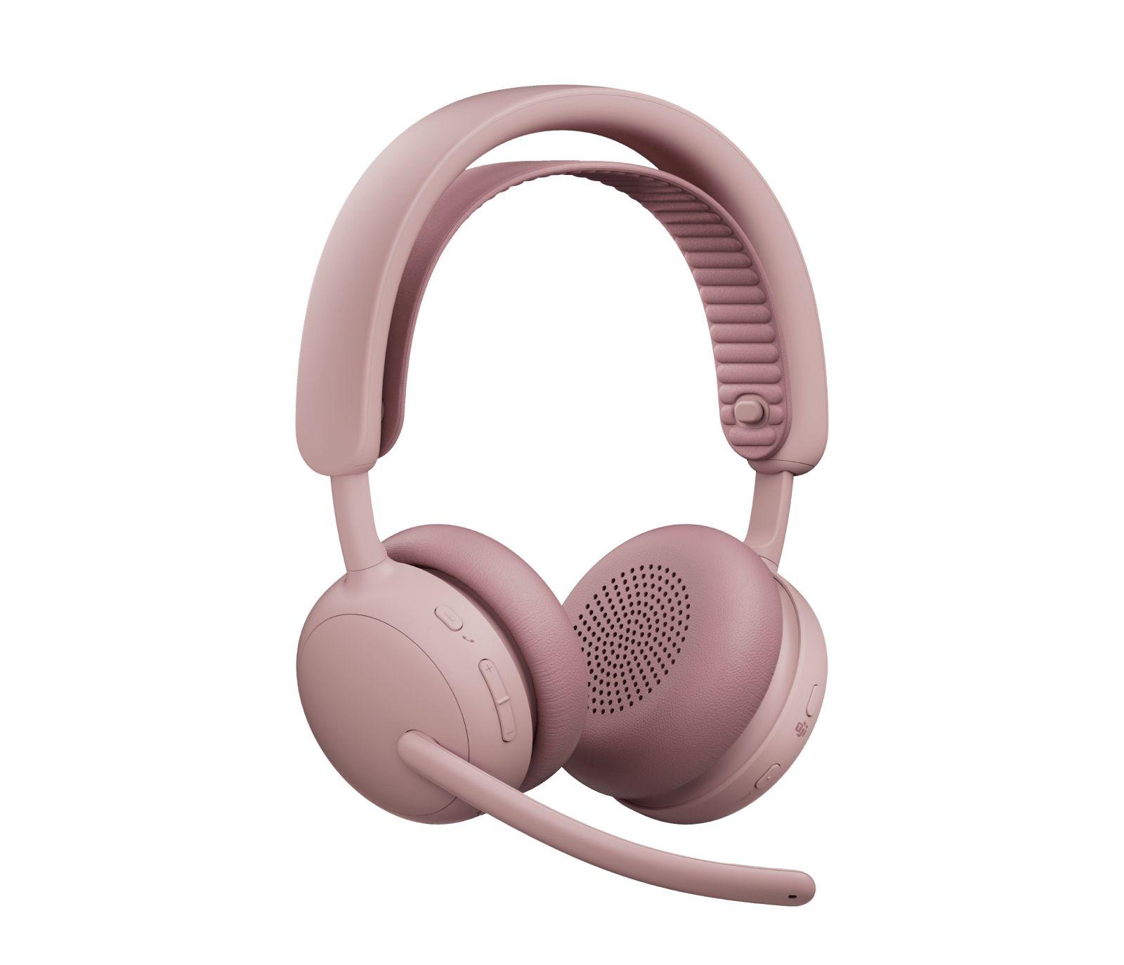 Auscultadores LOGITECH Zone Wireless 2 ES (48 h - Android, iOS, iPadOS - Rosa) — miniatura 2