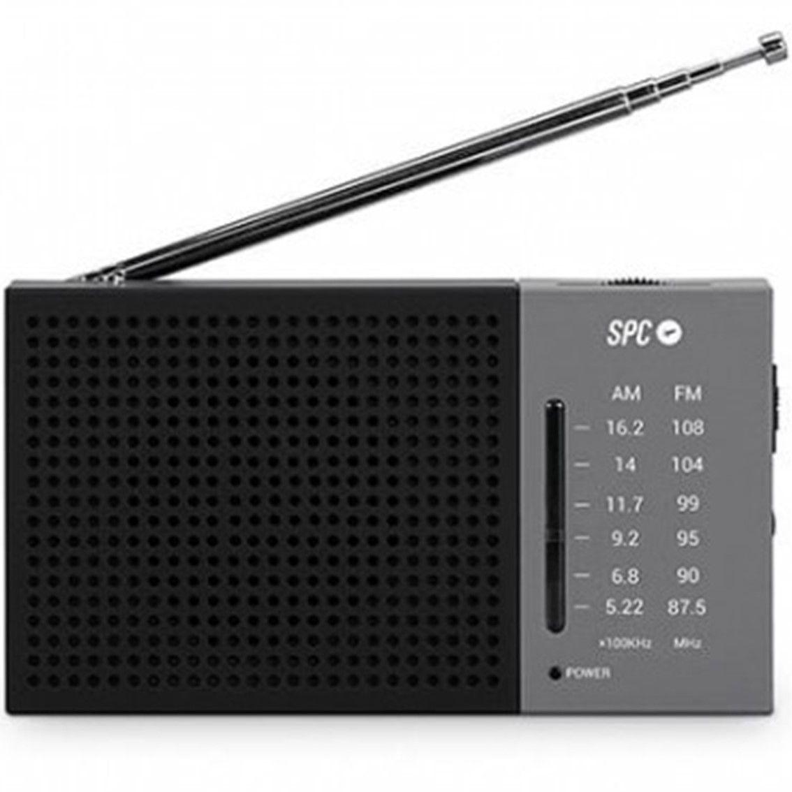 Rádio Portátil SPC Jetty Lite 4584N (3,5 mm - Preto/Cinzento)