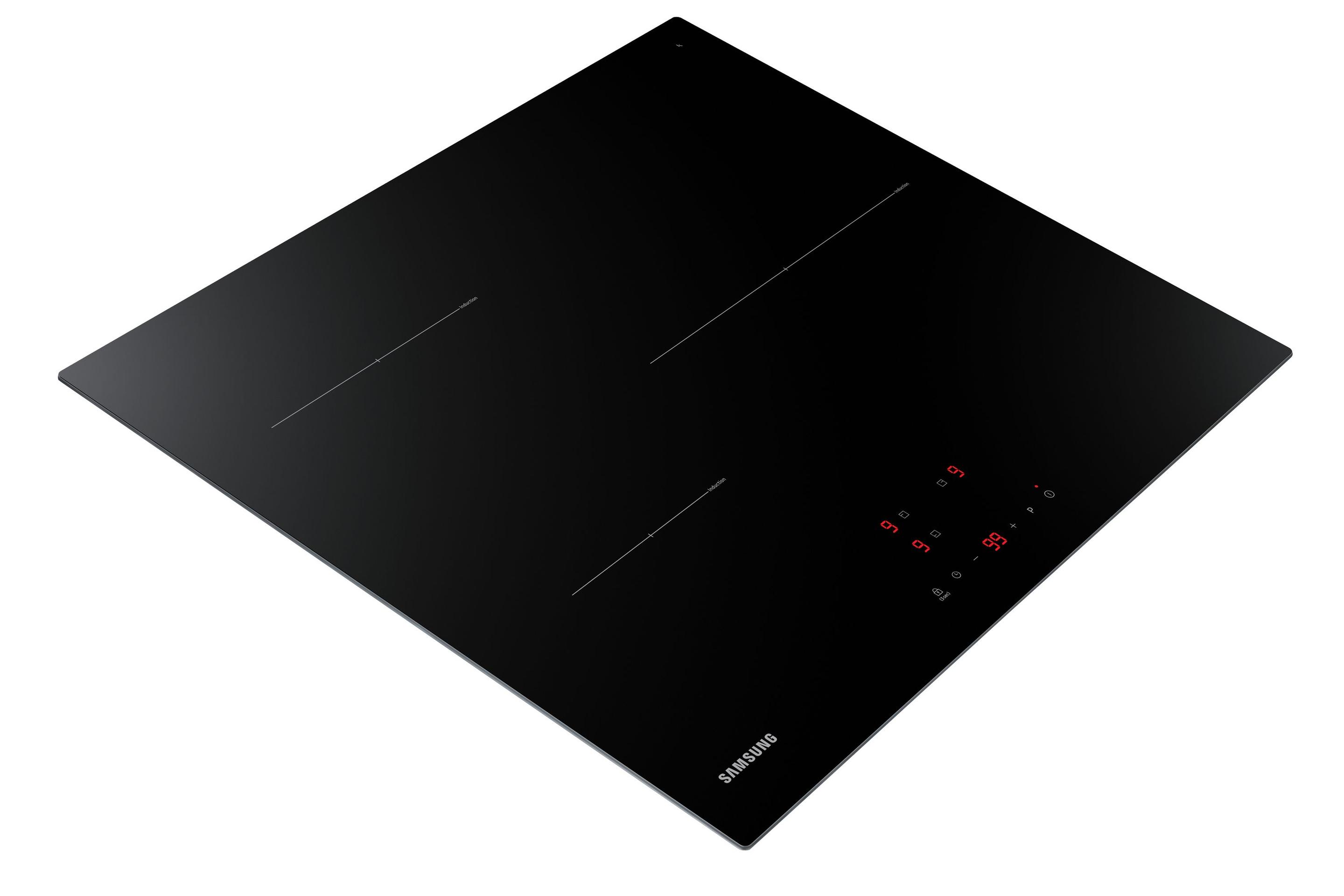 Placa de Indução de Encastre SAMSUNG NZ63T3706A1/UR (Largura 59 cm - 7200 W - Vidro - Preto), miniatura 2