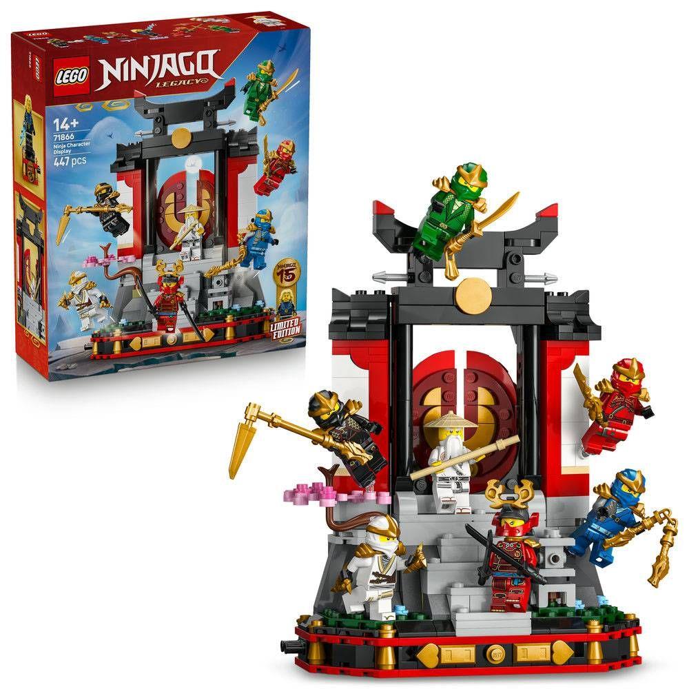 LEGO 71866 Ninjago Exposição de Personagens Ninja – 15.º Aniversário (8+ anos - 447 peças) — miniatura 3