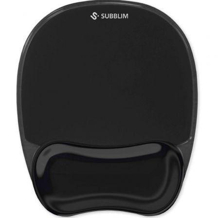 Tapete de Rato SUBBLIM Ergo Crystal Flex (Antiderrapante - Preto)