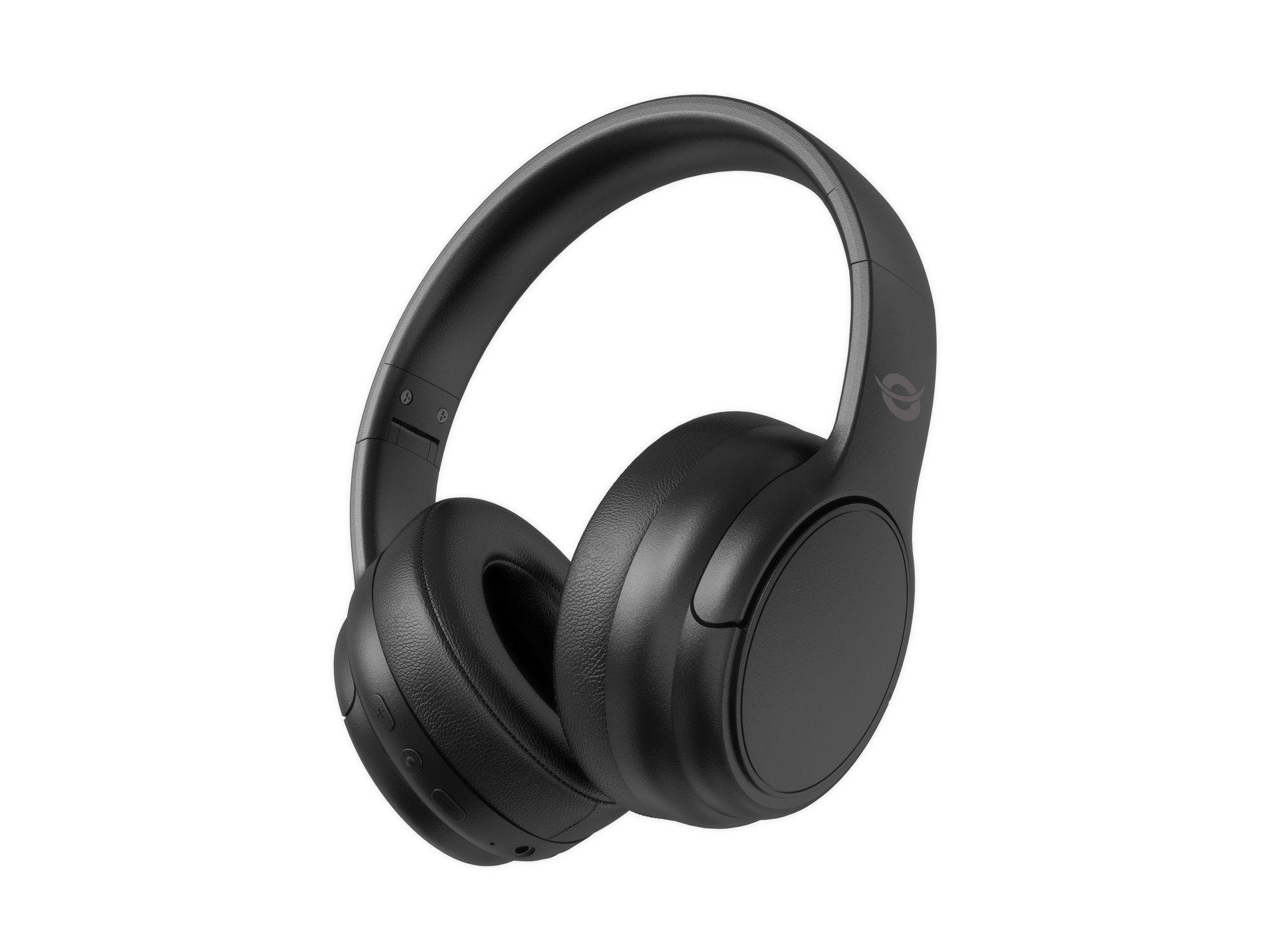 Headset CONCEPTRONIC PARRIS03B (Binaural - Com fios e sem fios - Circum-aural - Preto)