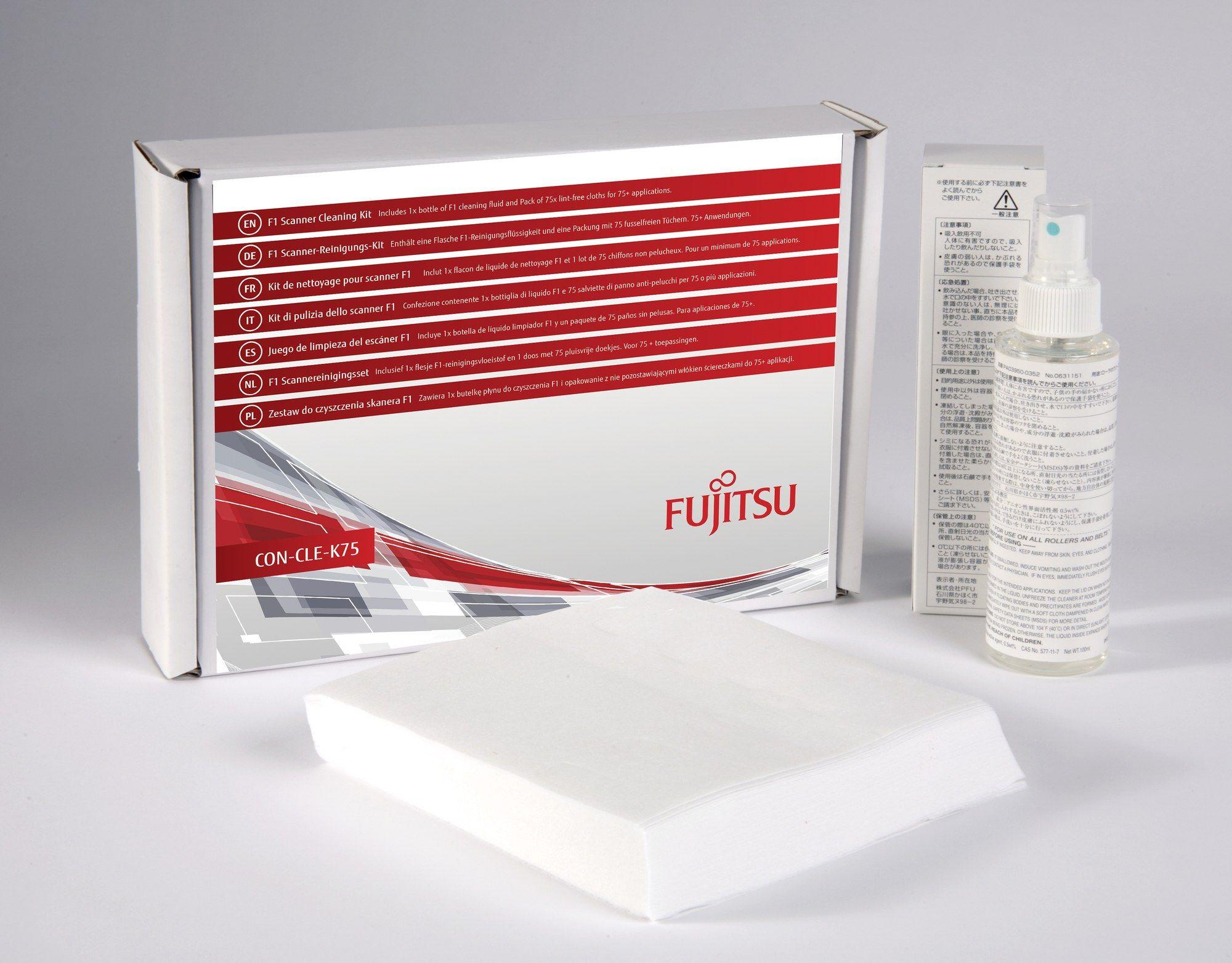 Kit de Limpeza de Scanner FUJITSU CON-CLE-K75 (Multicor) — miniatura 2