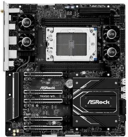 Motherboard ASROCK TRX50 WS (sTR5 - Quadri-canal - 7600 MHz - Preto)