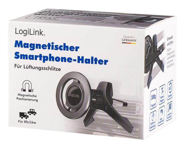 Suporte Magnético para Telemóvel LOGILINK AA0167 (Preto) — miniatura 9