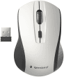 Rato GEMBIRD MUSW-4B-02-BS (Ambidestro - 1600 DPI - Ótico - Preto/Cinza)