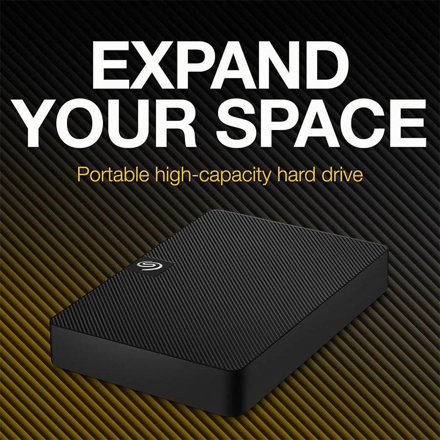 Disco Rígido Externo SEAGATE Expansion STKM2000400 (2 TB - 2.5" - USB 3.2 Gen 1 - Preto) — miniatura 4