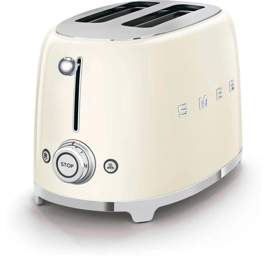 Torradeira SMEG TSF01CREU (950 W - Aço inoxidável - Altura 19,8 cm - Creme), miniatura 2