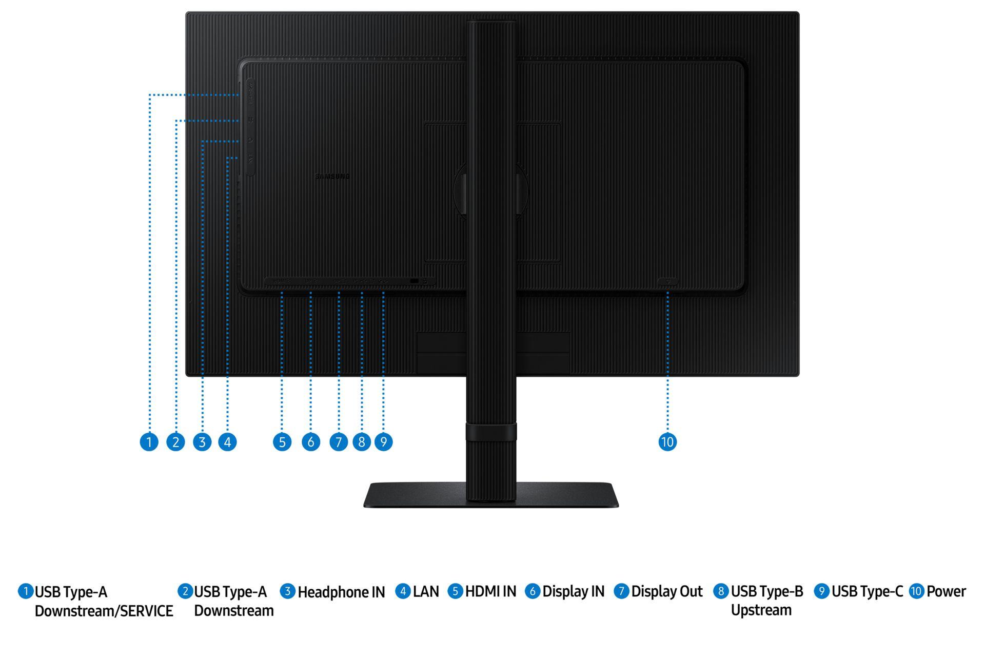 Monitor SAMSUNG S24D604UAU (24" - IPS - 100 Hz - Preto) — miniatura 14