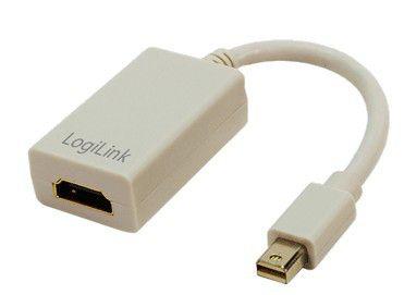 Adaptador LOGILINK CV0036 (0,1 m - HDMI Type A - Mini DisplayPort - Cinzento) — miniatura 2