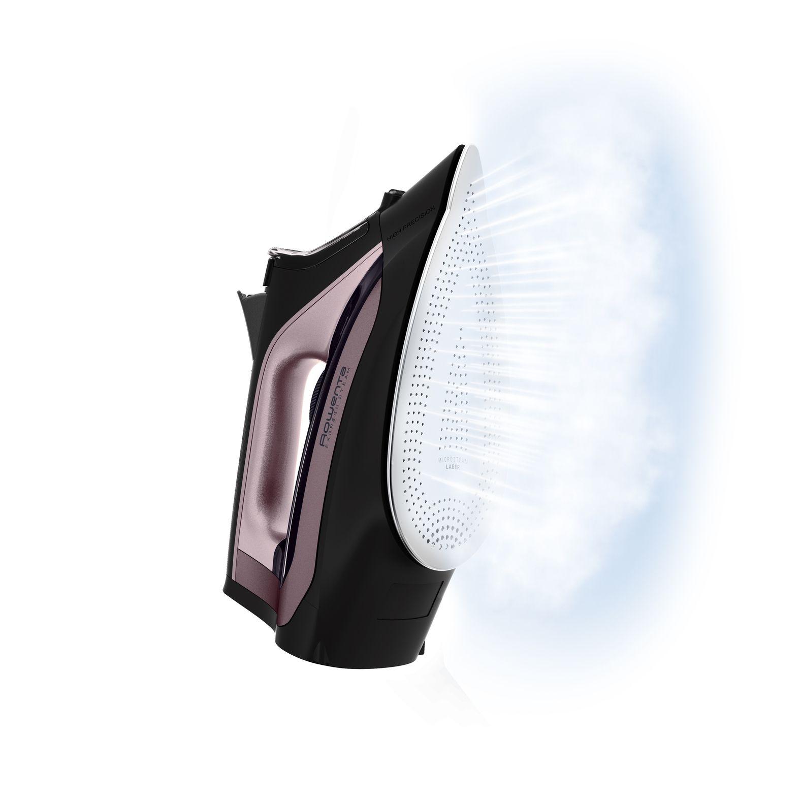 Ferro de Engomar ROWENTA DW4345D1 (2600 W - 0,25 l - Base em aço inoxidável - Preto e Rosa), miniatura 2
