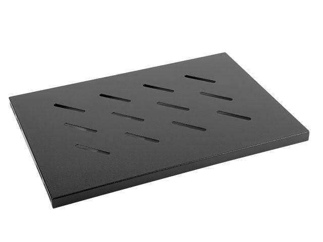 Prateleira Fixa para Rack LANBERG AK-1001-B (1U - Rack 19" - 486 x 270 mm - 120 kg - Preto)