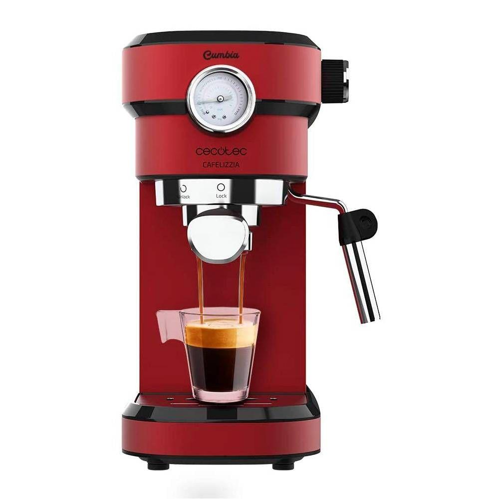 Máquina de Café Expresso CECOTEC Cafelizzia 790 Shiny Pro (Pó - 1350 W - 20 bar - Vermelho e Preto) — miniatura 2