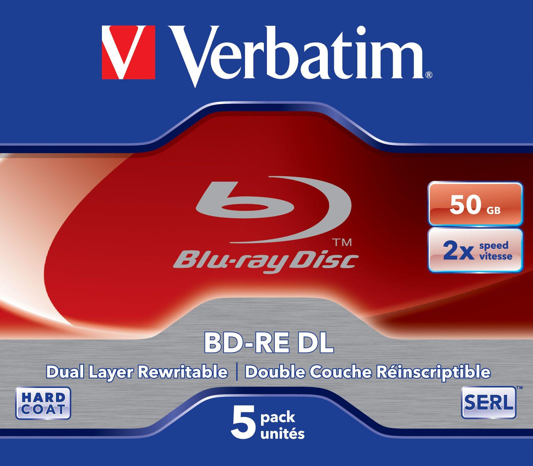 Disco Blu-ray Regravável VERBATIM 43760 (Branco e Azul) — miniatura 2