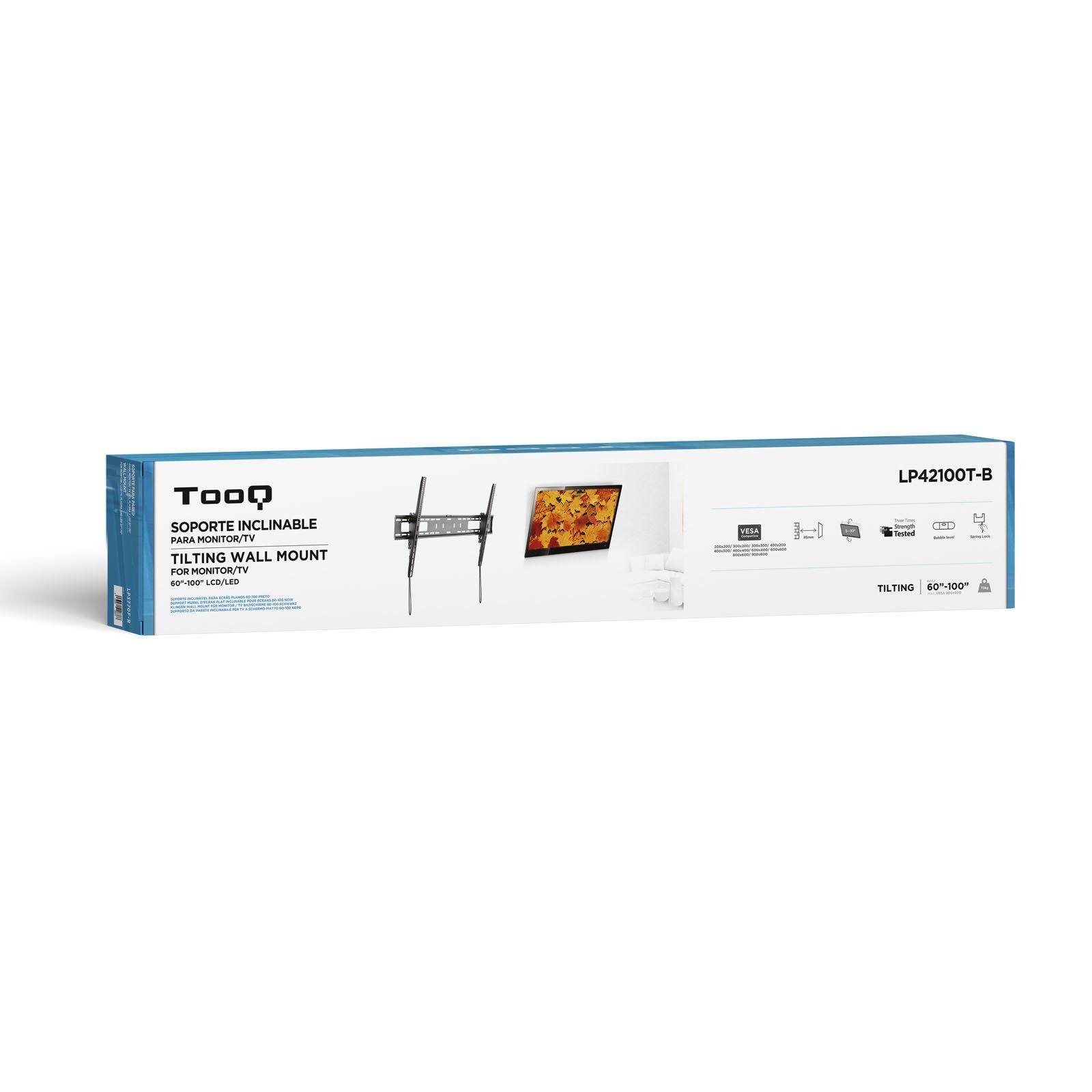 Suporte de Parede para TV TOOQ LP42100T-B (60-100" - 75 kg - Preto), miniatura 6