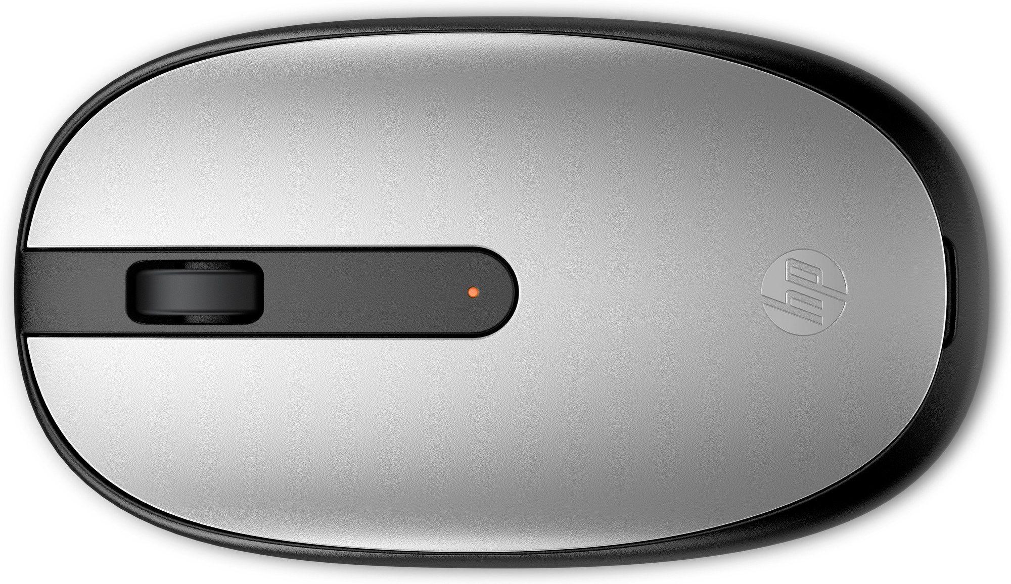 Rato HP 240 Bluetooth (Ambidestro - 1600 DPI - Ótico - Prateado)