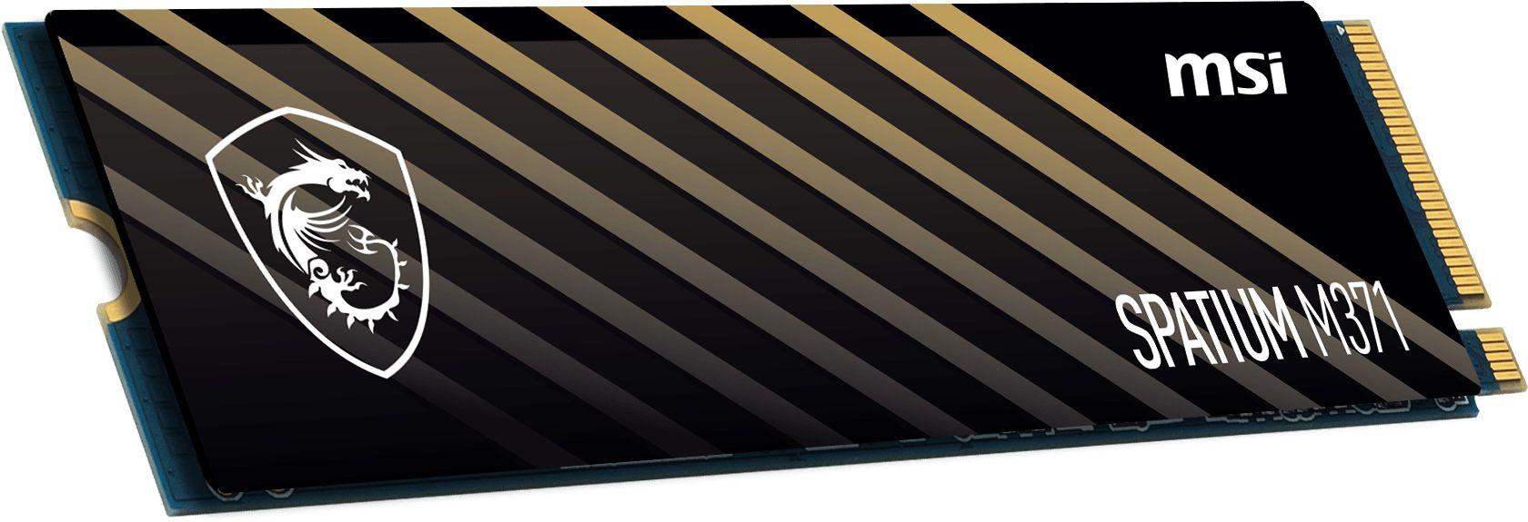 SSD MSI SPATIUM M371 (500 GB - M.2 2280 - PCI Express 4.0 NVMe)