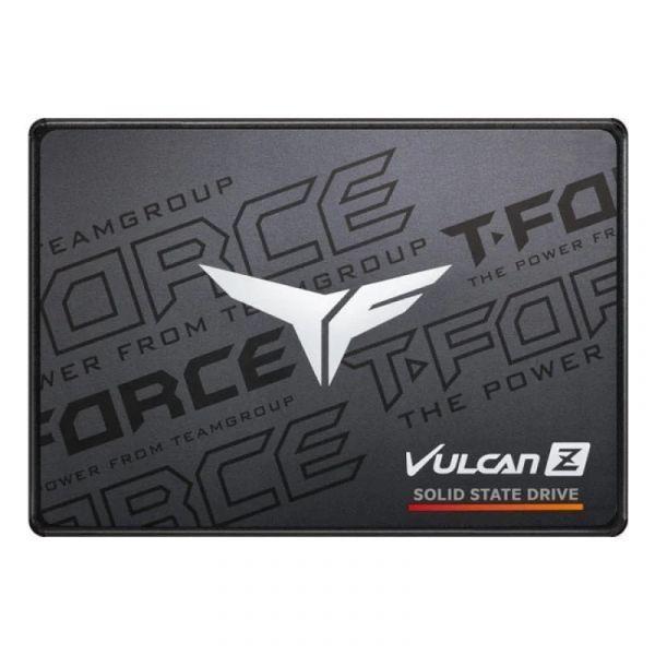 SSD TEAM GROUP T-FORCE VULCAN Z 2TB (2 TB - 2,5" - SATA - Preto/Cinza)