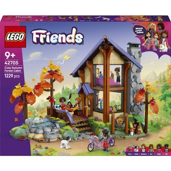 LEGO 42705 Friends Cabana de Outono Aconchegante na Floresta (9+ anos - 1229 peças), miniatura 3