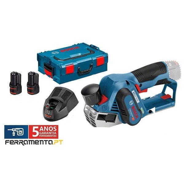 Plaina sem Fios BOSCH GHO 12V-20 Professional (Preto, Azul e Vermelho), miniatura 2