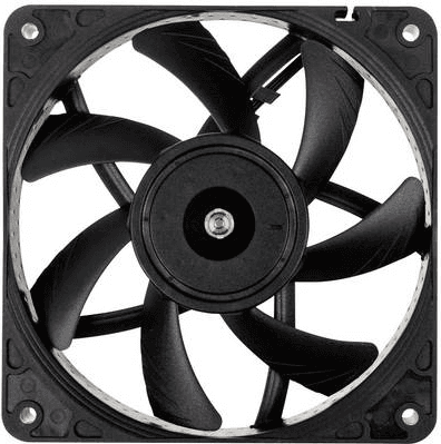 Ventoinha de Caixa NOCTUA NF-A12x15 PWM chromax.black.swap (Plástico - 1,56 W - Preto)