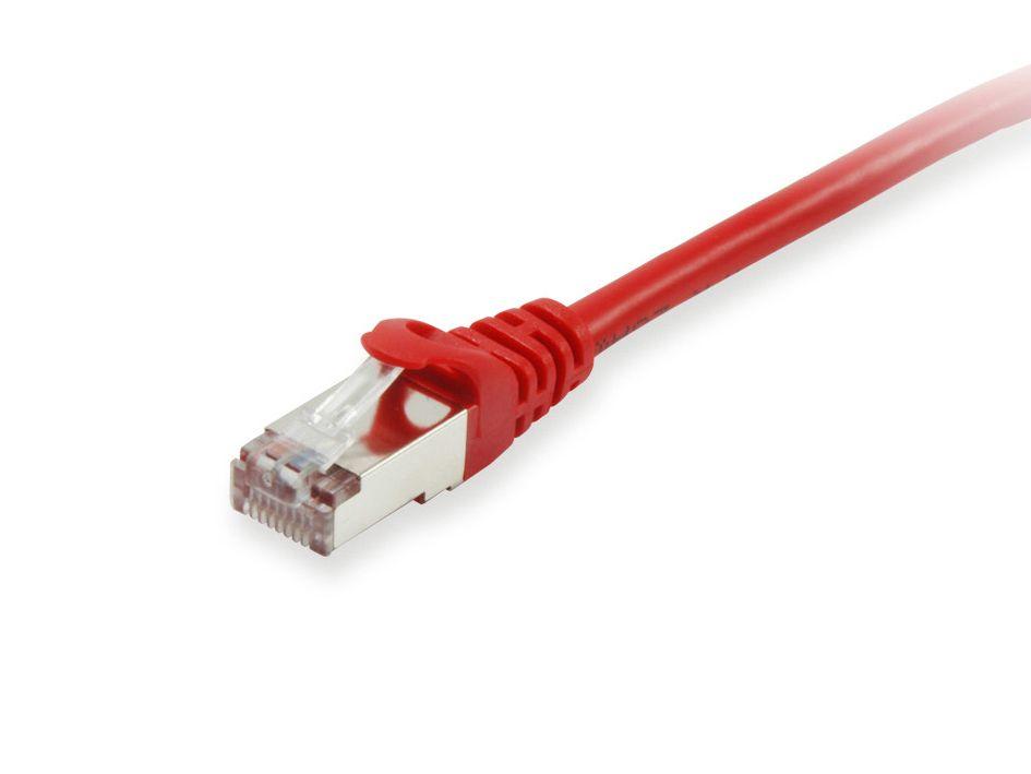 Cabo de Rede EQUIP 605525 (7,5 m - RJ-45 - PoE+ - Vermelho), miniatura 2