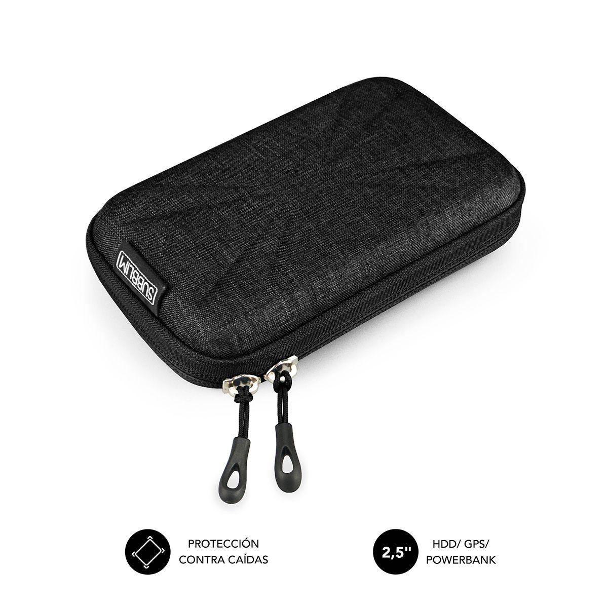 Bolsa para Disco Externo SUBBLIM HBC001 (Preto)
