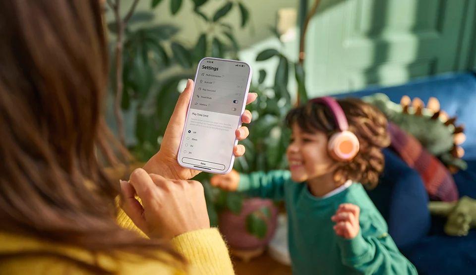 Auscultadores Infantis PHILIPS TAK4200MP/00 (Binaural - Sem fios - Supra-aural - Laranja, Roxo e Rosa), miniatura 11