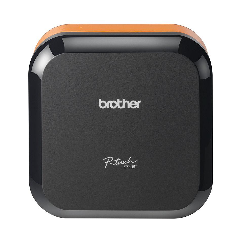 Impressora Rotuladora BROTHER PT-E720BT (USB - Android, iOS - USB e Bluetooth - Preto e Laranja), imagem 1