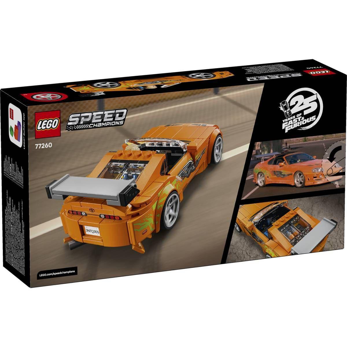 LEGO 77260 Speed Champions Velocidade Furiosa - Toyota Supra MK4 (10+ anos - 292 peças) — miniatura 4