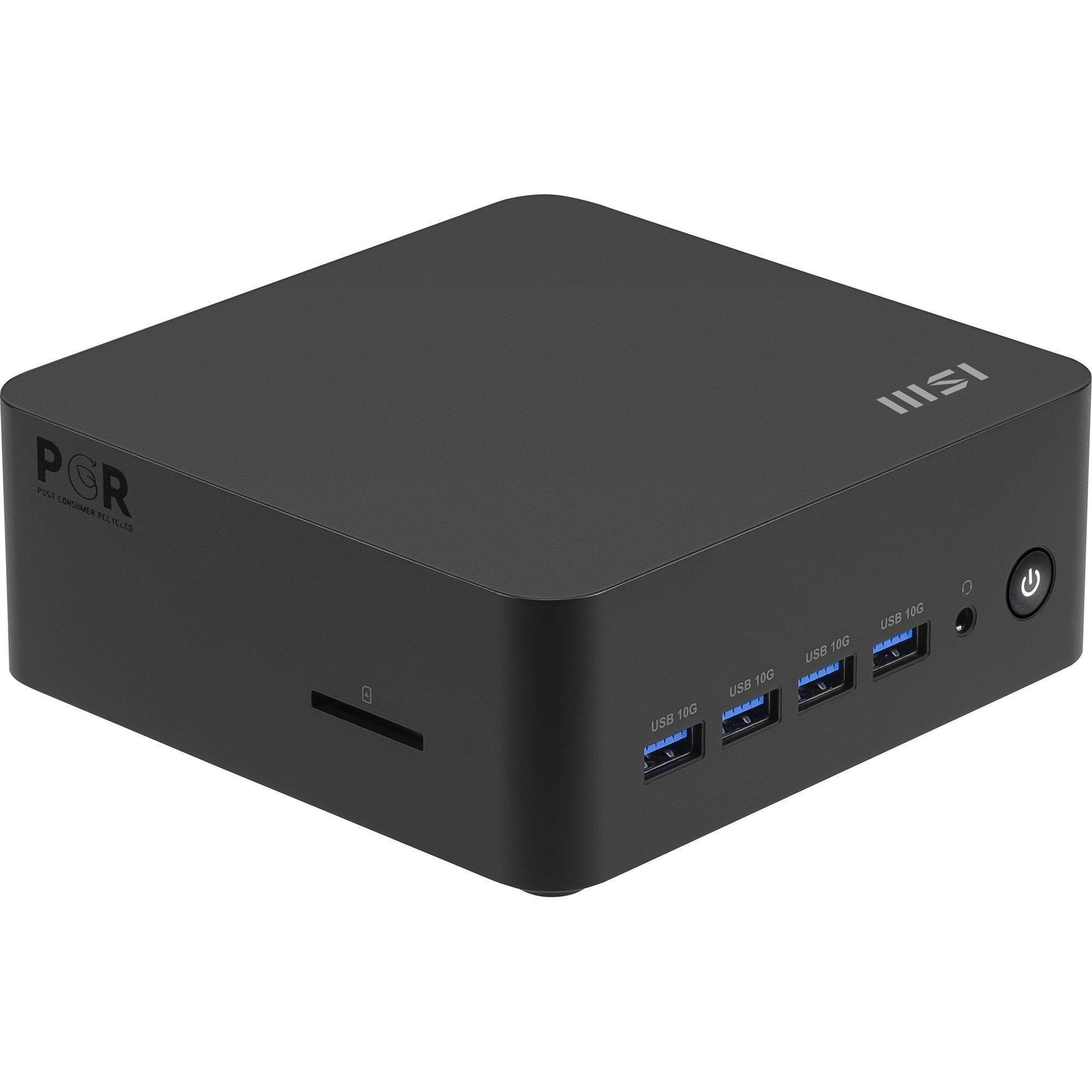 Mini PC Barebone MSI Cubi Z AI 8M-006BEU (AMD Ryzen 7 - AMD Ryzen 7 8845HS - Preto) — miniatura 2