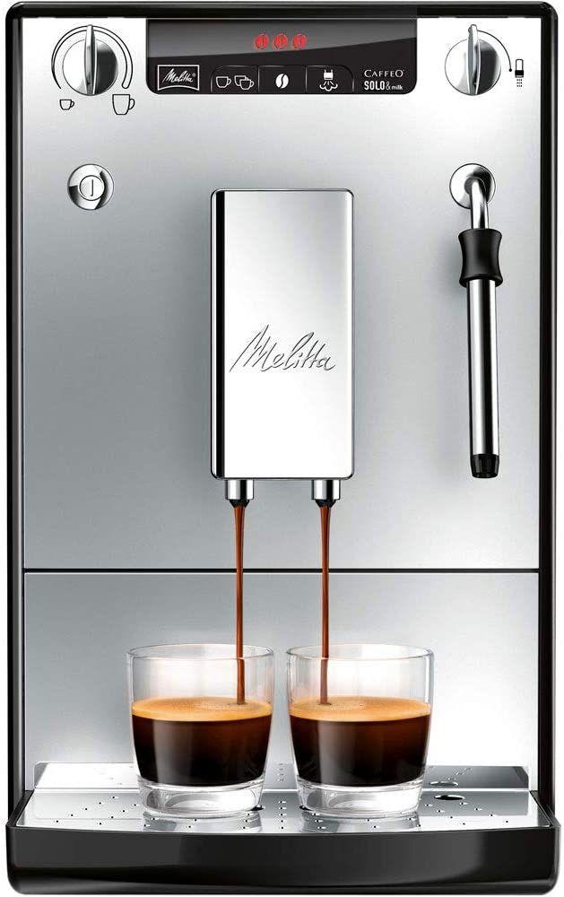 Máquina de Café Automática MELITTA E953-102/202 (Grãos de café - 1400 W - 15 bar - Prateado)