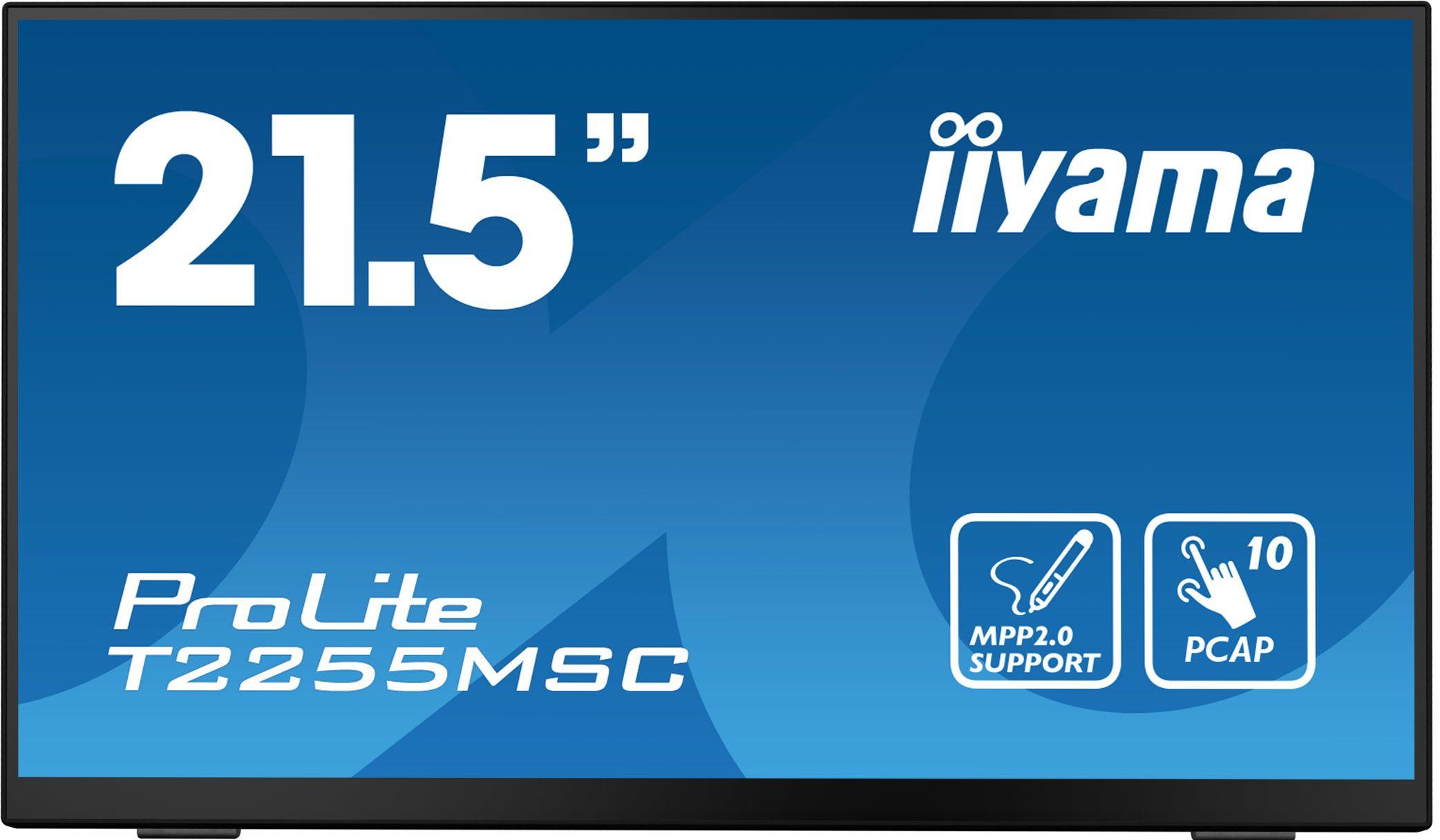 Monitor IIYAMA ProLite T2255MSC-B1 (21,5" - IPS - 60 Hz - Preto) — miniatura 2
