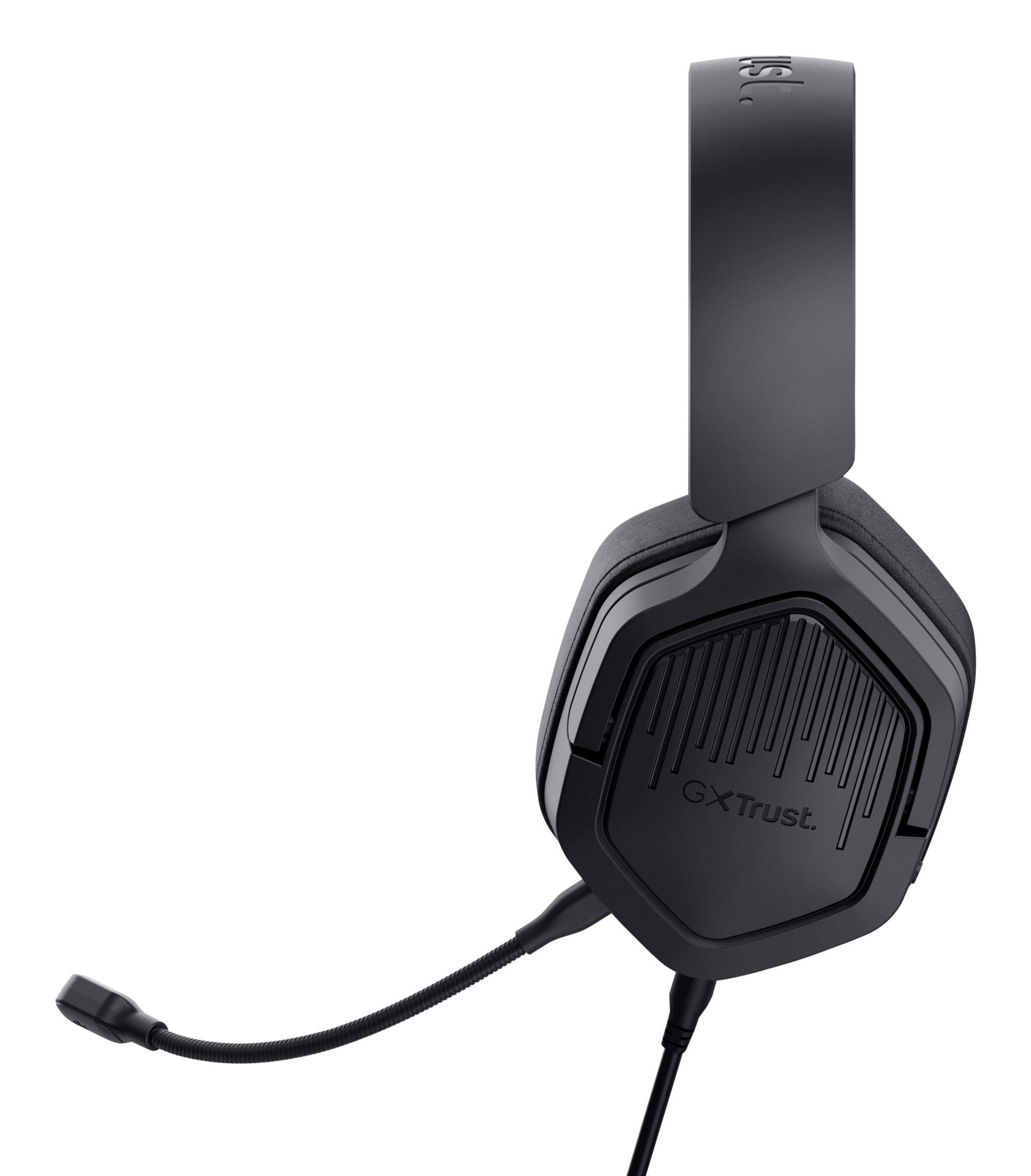 Headset Gaming TRUST GXT 492 Carus (Binaural - Com fios - Circum-aural - Preto), miniatura 5