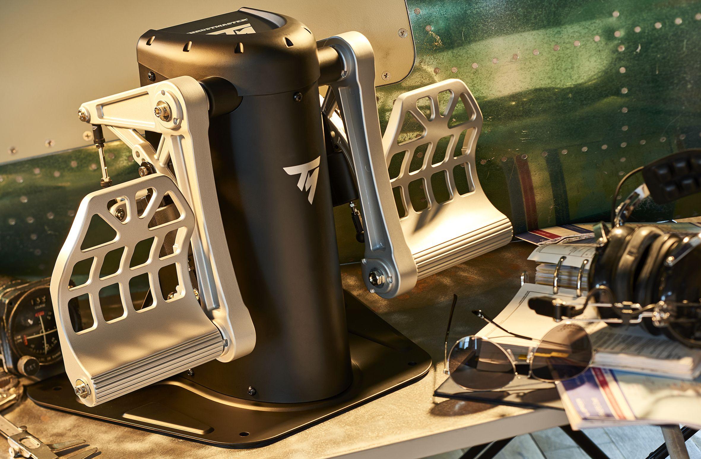 Pedais de Leme THRUSTMASTER TPR Pendular Rudder (USB - Com fios - Preto e Prateado), miniatura 7